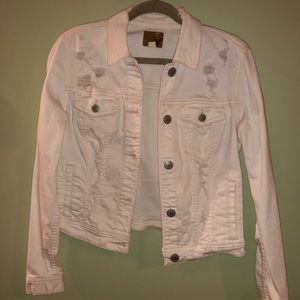 White Jean Jacket